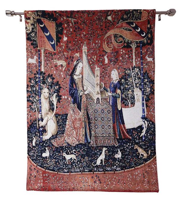 signare Lady & Unicorn Sense of Hearing - Wall Hanging in 2 sizes