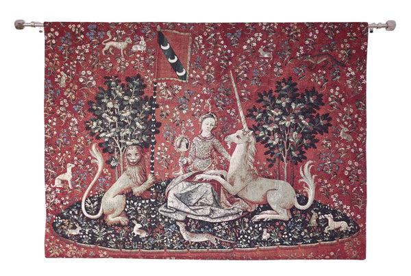 signare Lady & Unicorn Sense of Sight - Wall Hanging in 2 sizes