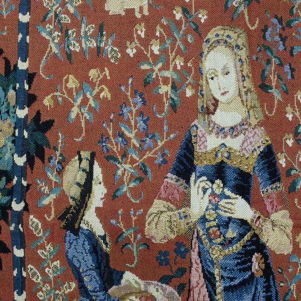 Signare Lady & Unicorn Sense Of Smell - Wall Hanging In 2 Sizes