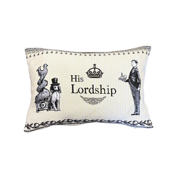 Signare Lordship & Ladyship - Long Cushion Cover 30cm*45cm