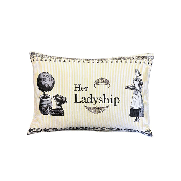 signare Lordship & Ladyship - Long Cushion Cover 30cm*45cm
