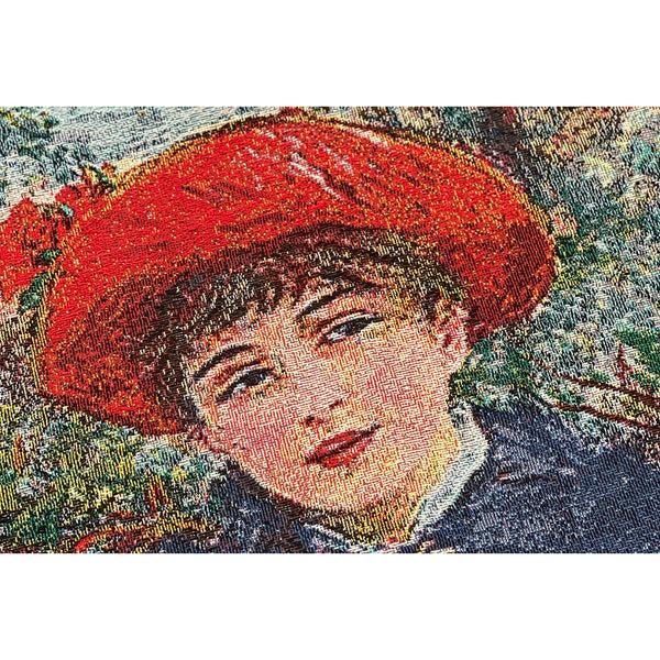 Signare P A Renoir Two Sisters - Wall Hanging 68cm X 88cm (70 Rod)