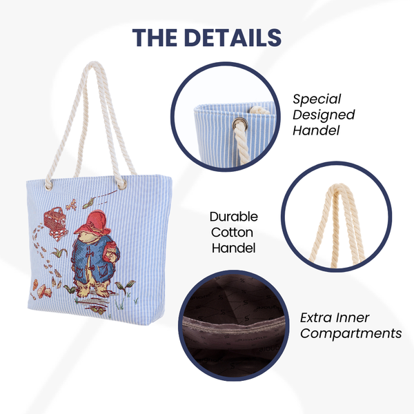 Signare Paddington™ Bear Classic Marmalade - Beach Bag
