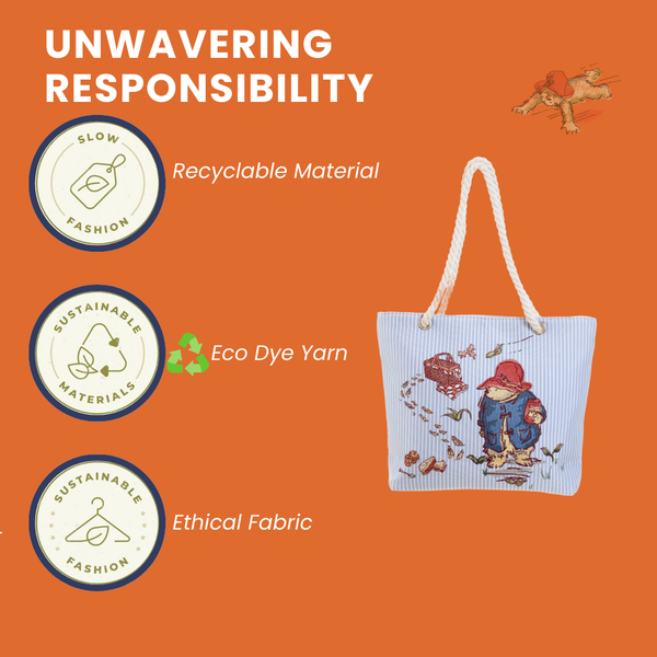 Signare Paddington™ Bear Classic Marmalade - Beach Bag