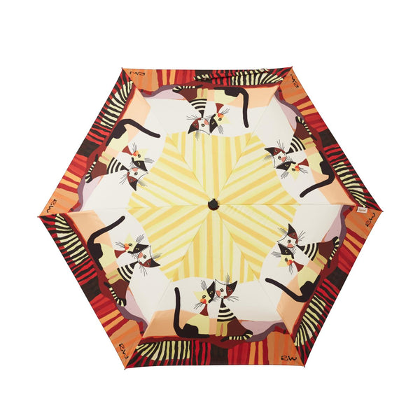 Signare Rosina Cat Cappia - Automatic Folding Umbrella