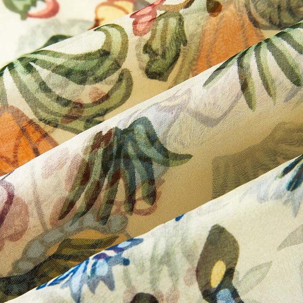 Signare Charles Voysey Alice - 100% Pure Silk Scarf