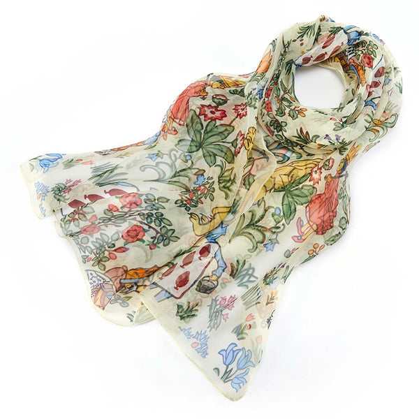 signare Charles Voysey Alice - 100% Pure Silk Scarf