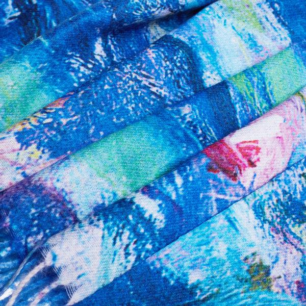 Signare Claude Monet Water Lilies - Art Pashmina