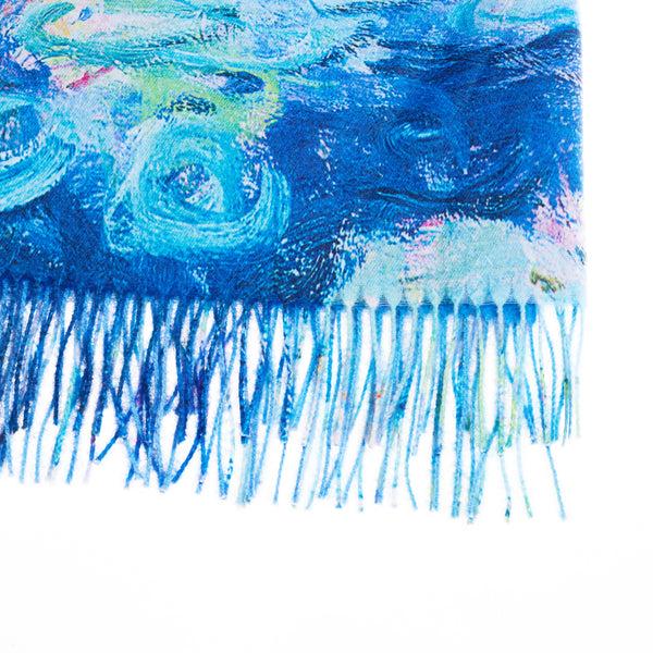 Signare Claude Monet Water Lilies - Art Pashmina