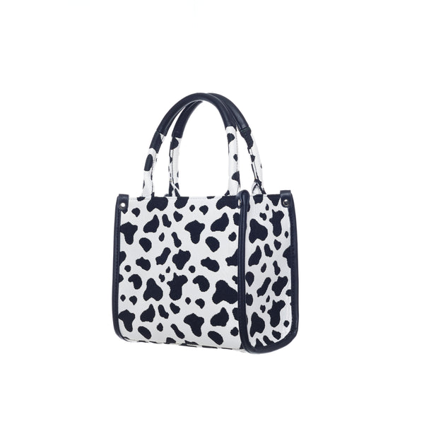 signare Cow Print - City Bag Small