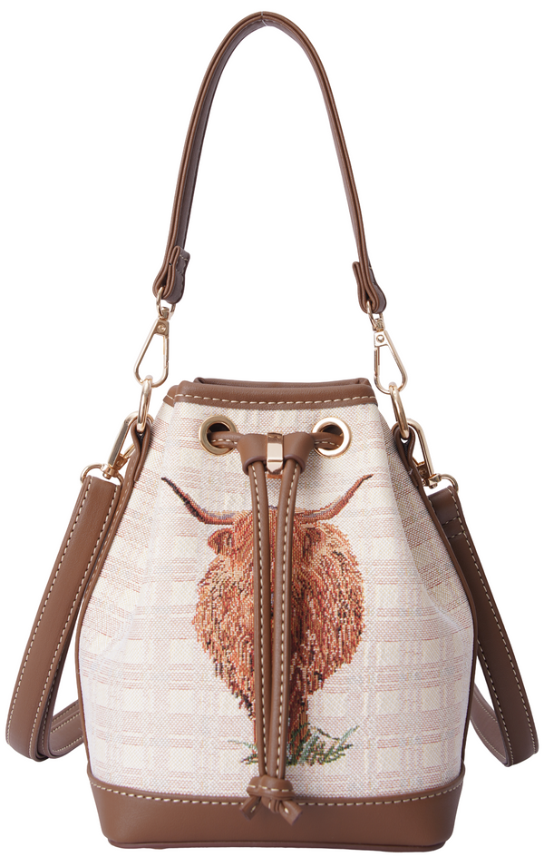 signare Highland Cow - Bucket Bag