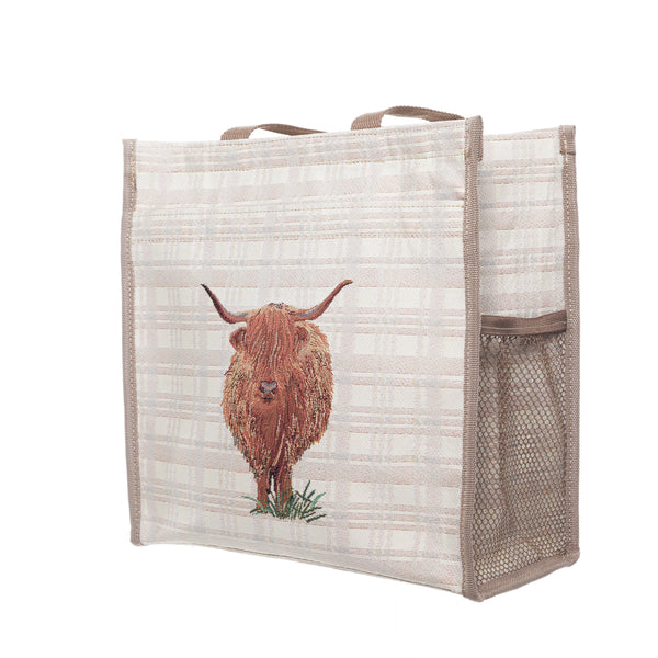 Signare Highland Cow - Shopper Bag