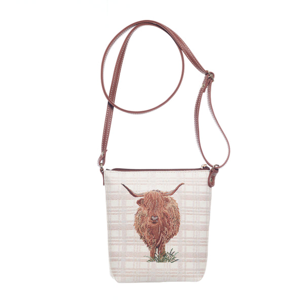 Signare Highland Cow - Sling Bag