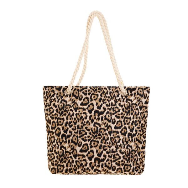 signare Leopard Print - Beach Bag