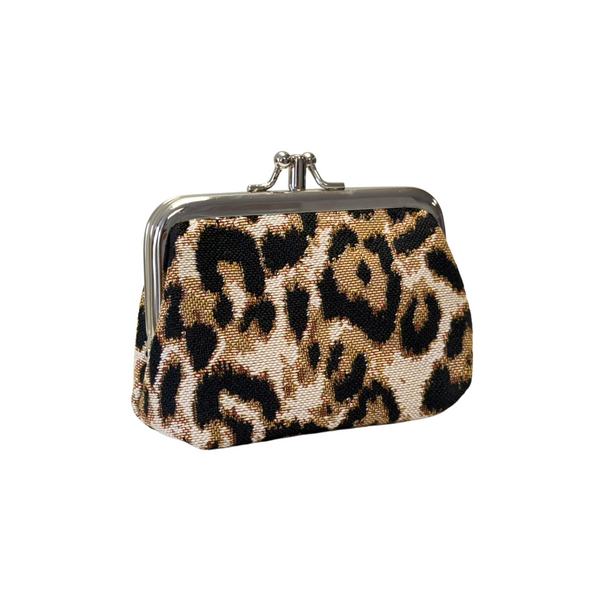 Signare Leopard Print - Frame Purse