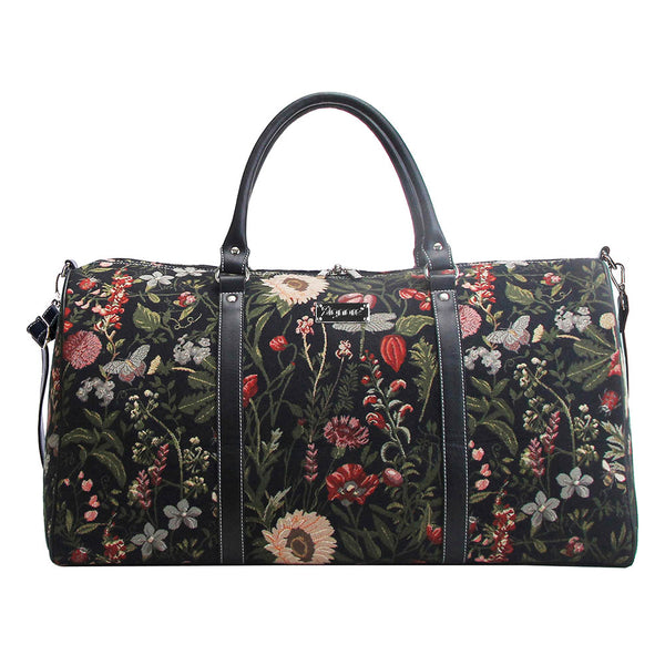signare Morning Garden Black - Big Holdall Bag