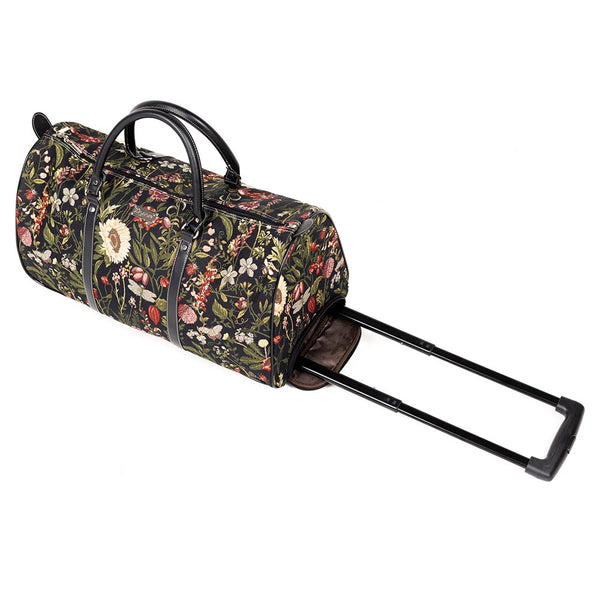 Signare Morning Garden Black - Pull Holdall