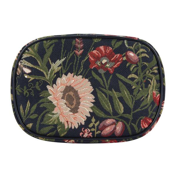 Signare Morning Garden Black - Toiletry Bag