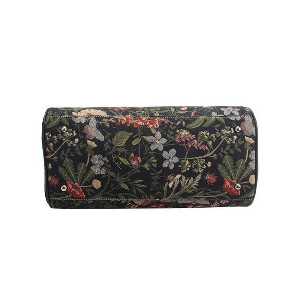 Signare Morning Garden Black - Travel Bag