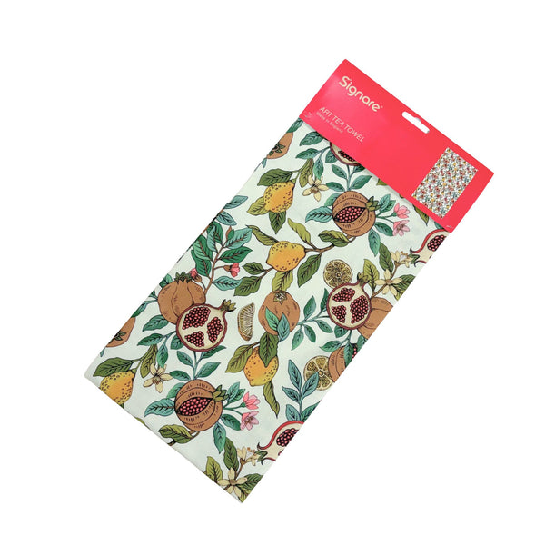 signare Pomegranate & Lemon - Art Tea Towel