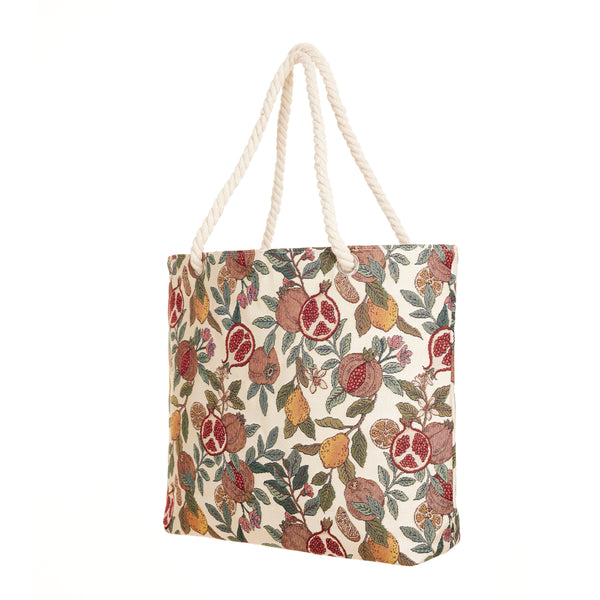 Signare Pomegranate & Lemon - Beach Bag
