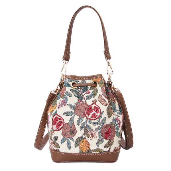 Signare Pomegranate & Lemon - Bucket Bag