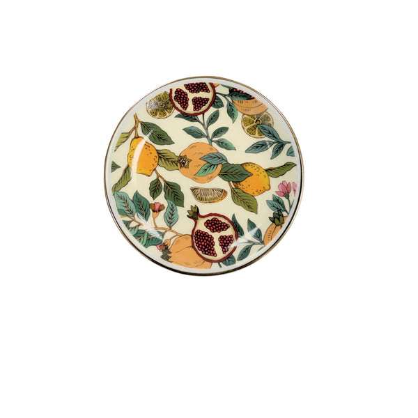 Signare Pomegranate & Lemon - Saucer Plate