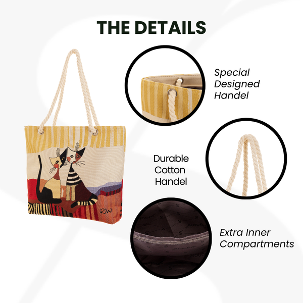 Signare Rosina Cat Cappia - Beach Bag