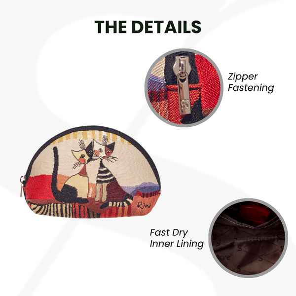 Signare Rosina Cat Cappia - Cosmetic Bag