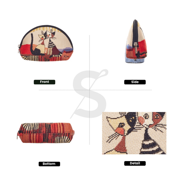 Signare Rosina Cat Cappia - Cosmetic Bag