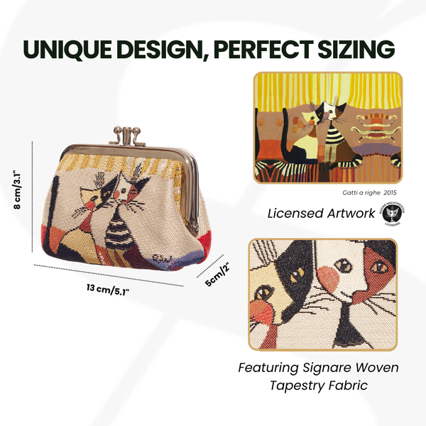 Signare Rosina Cat Cappia - Frame Purse