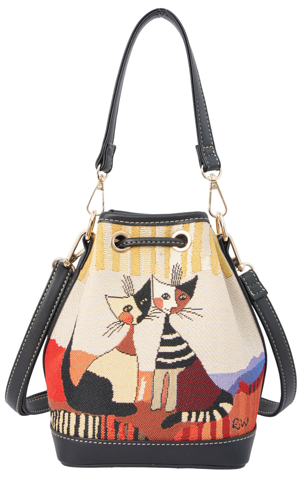 Signare Rosina Cat Coppia - Bucket Bag