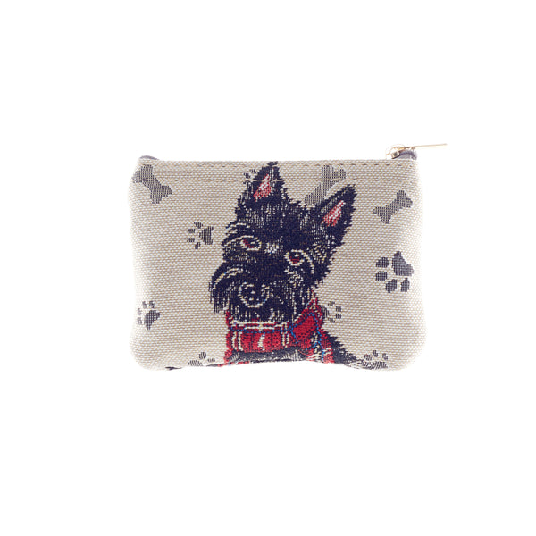 signare Scottie Dog - Zip Coin Purse