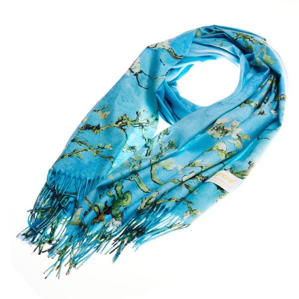 Signare Van Gogh Almond Blossom - Art Pashmina