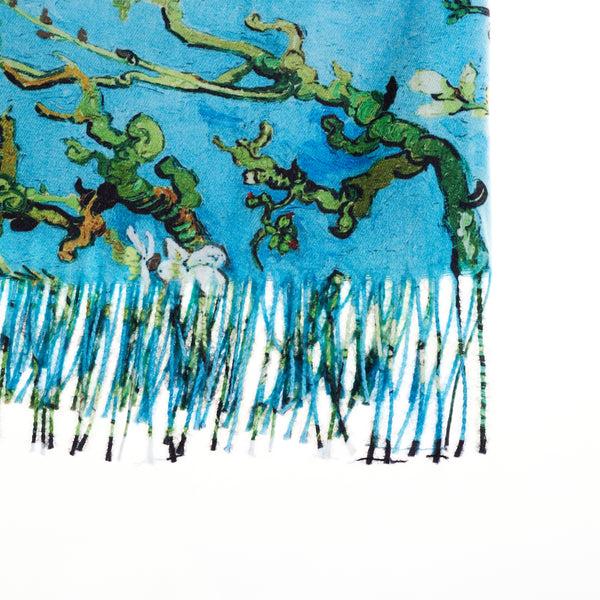 Signare Van Gogh Almond Blossom - Art Pashmina