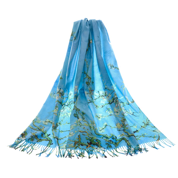 signare Van Gogh Almond Blossom - Art Pashmina