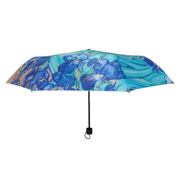 Signare Van Gogh Iris - Art Folding Umbrella