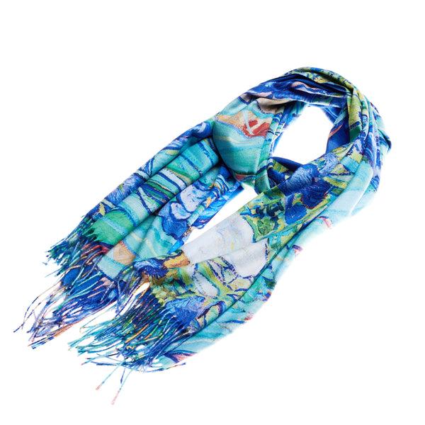 Signare Van Gogh Iris - Art Pashmina