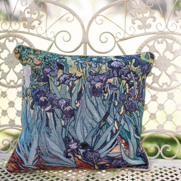 Signare Van Gogh Iris - Cushion Cover Art 45cm*45cm