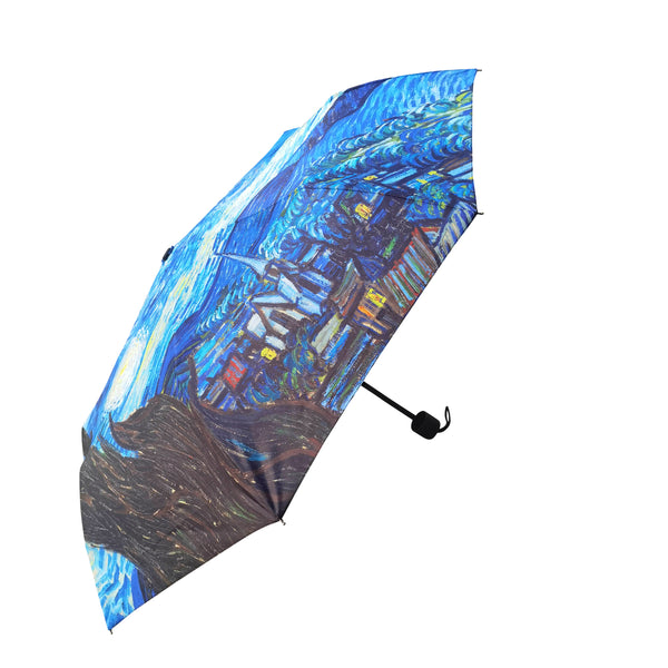 Signare Van Gogh Starry Night - Art Folding Umbrella