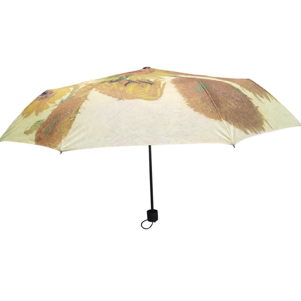 Signare Van Gogh Sunflower - Art Folding Umbrella