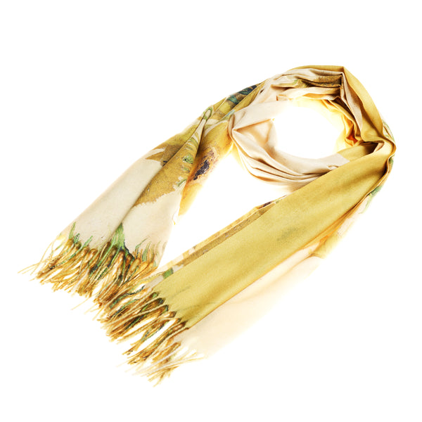 Signare Van Gogh Sunflowers - Art Pashmina
