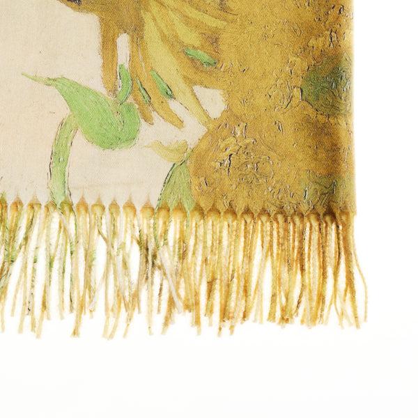 Signare Van Gogh Sunflowers - Art Pashmina