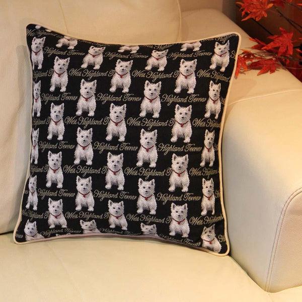 Signare Westie - Cushion Cover 45cm*45cm