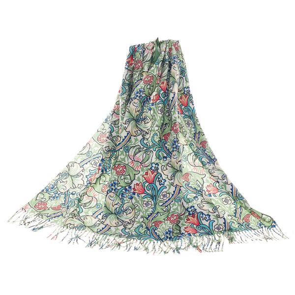 signare William Morris Golden Lily - Art Pashmina