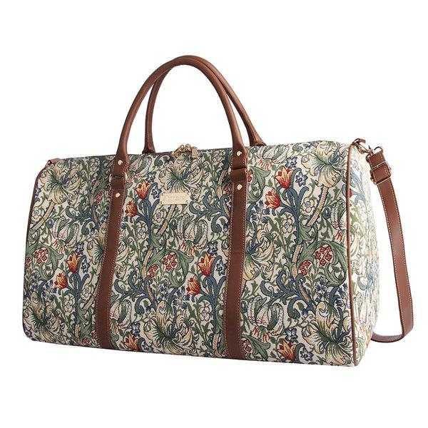 Signare William Morris Golden Lily - Big Holdall Bag