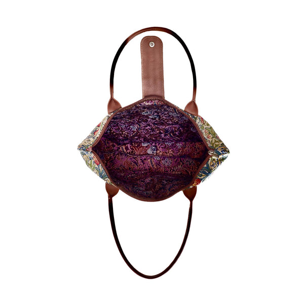 Signare William Morris Golden Lily - Folding Bag