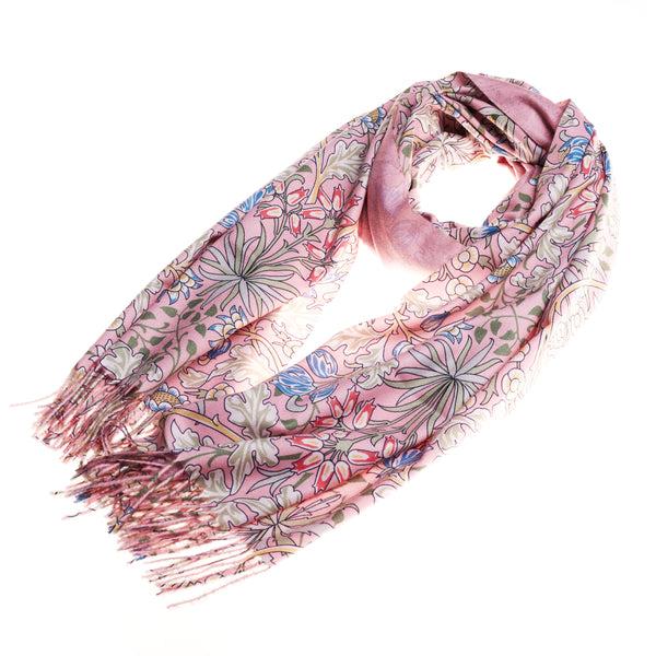 Signare William Morris Hyacinth - Art Pashmina