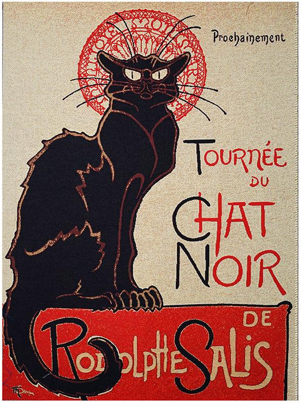Signare Steinlen Tournée Du Chat Noir - Wall Hanging 68cm X 97 Cm (70 Rod)