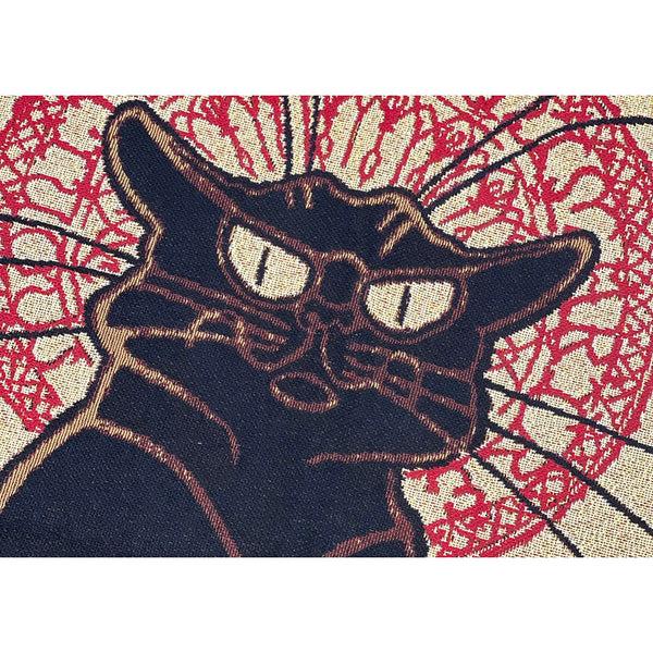 Signare Steinlen Tournée Du Chat Noir - Wall Hanging 68cm X 97 Cm (70 Rod)